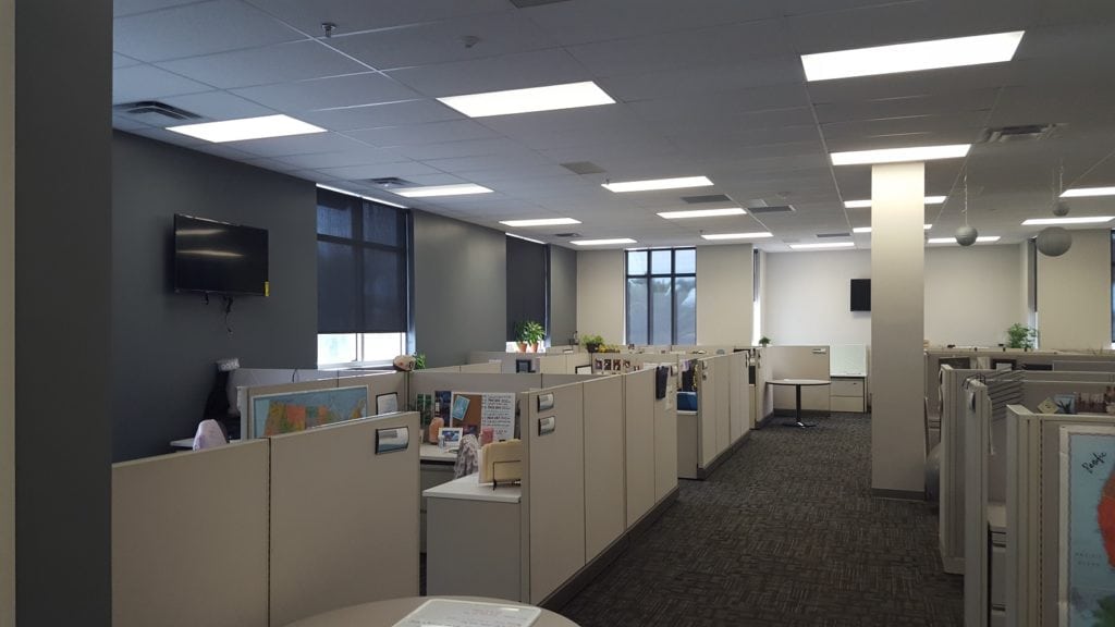 Remodel Sunbelt Staffing Office in Oldsmar by Hybrid Construction LLC