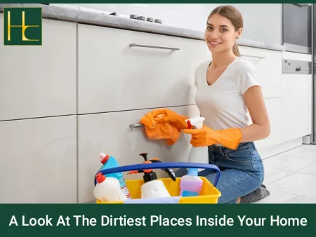some of the dirtiest places inside your home