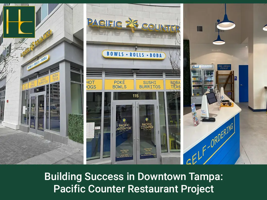 Building Success in Downtown Tampa: Pacific Counter Restaurant Project